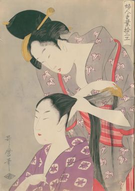 Ukiyo e Japanese Geisha