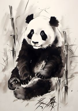 Cute Panda Illustration