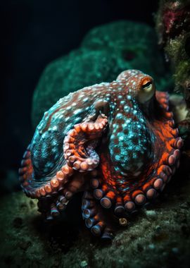 Fascinating octopus