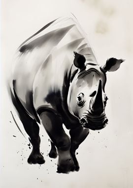 Rhino Illustration