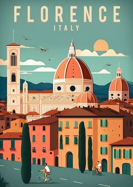 Florence Italy Travel Art