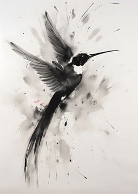 Hummingbird Illustration