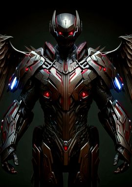 Super hero with armor