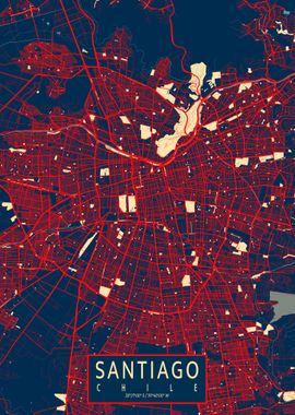 Santiago City Map Hope