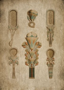 Egypt Boxes and utensils