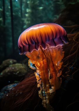 Peaceful jellyfish