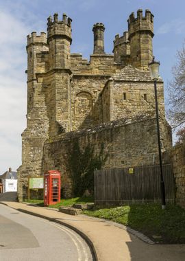 Battle Abbey telephone box