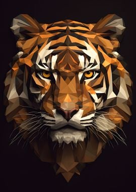 Tiger Low Poly