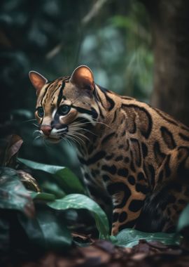 Beautiful margay