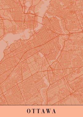 Ottawa Orange Map