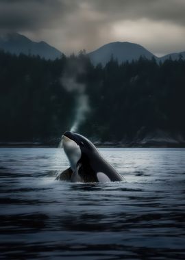 Gorgeous orca