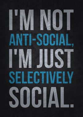 Selectively Social