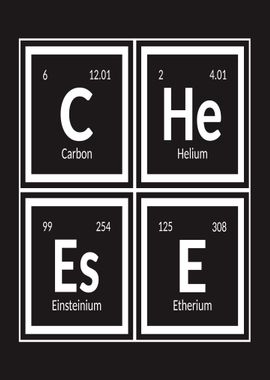 Cheese Periodic Table