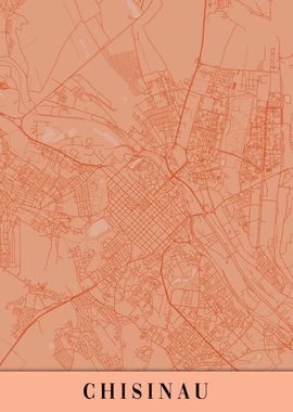 Chisinau Orange Map