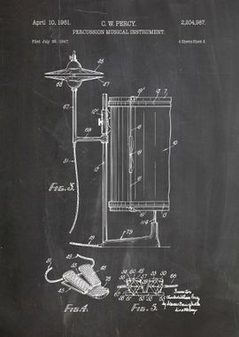 Percussion musical patent