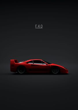 1987 Ferrari F40 - Look Back