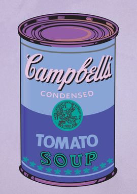 Campbells Soup Violet