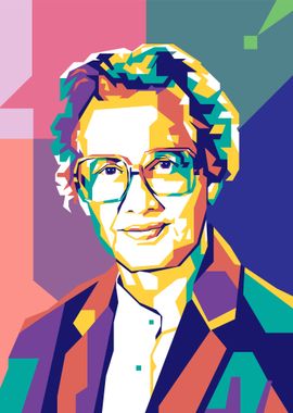 Katherine Johnson Pop Art