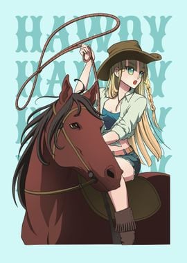 Anime Cowgirl