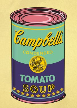 Campbells Soup Turquoise