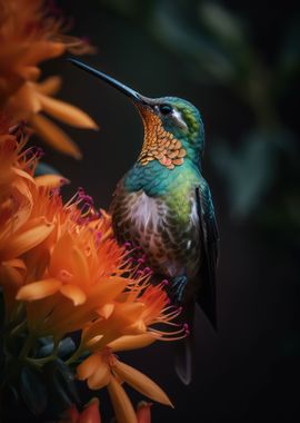 Magnificent hummingbird