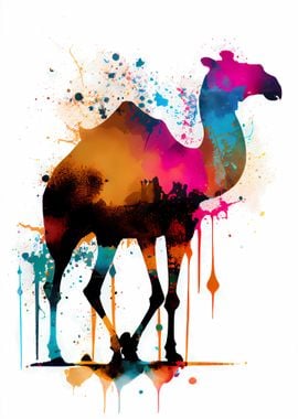 Camel Colorful Egypt