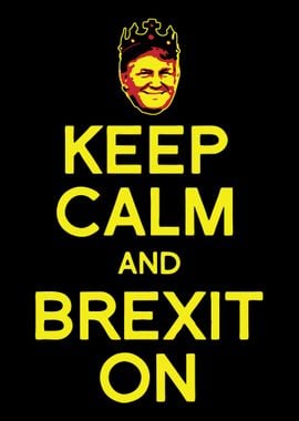 keep calm and brexit on