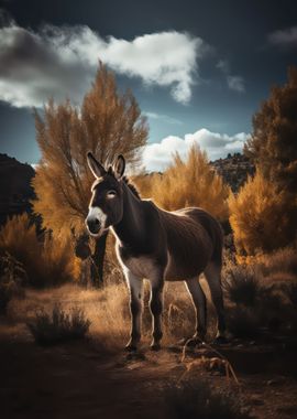 Charming donkey