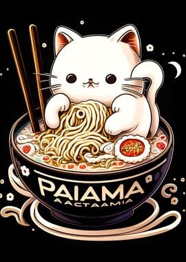 cat ramen japan