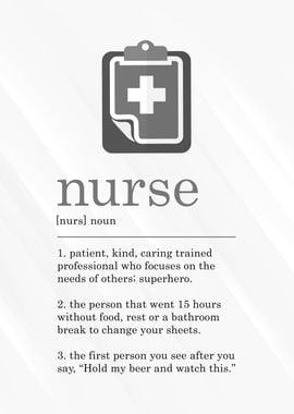 Funny Nurse Definition