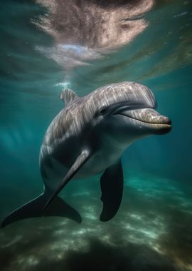 Magnificent porpoise