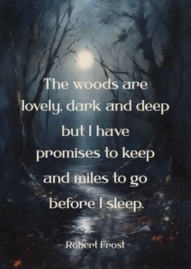 Gothic Dark Forest Art