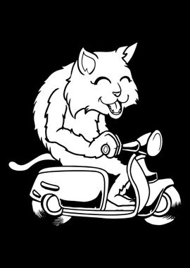 Scooter Bike Cat