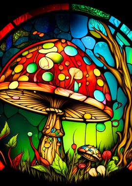 Colorful Mushroom