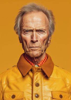 Clint Eastwood Vogue Art