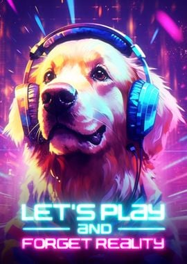 Golden Retriever Gaming