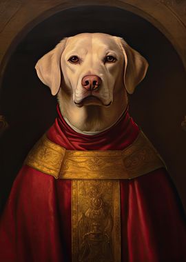 Labrador The Pope 