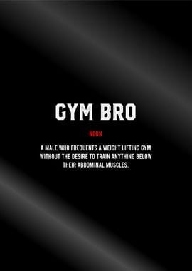 gym bro