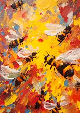 Bee Painting