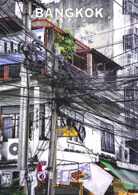 Crazy wiring in Bangkok