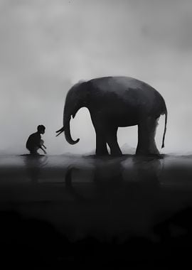 Boy and the Elephant