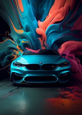 BMW M3 Abstract Style