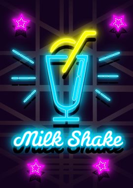 Milk Shake Neon