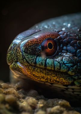 Magnificent eel