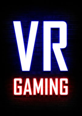 VR Gaming Neon Quotes