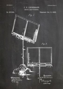 Music Leaf Turner patent