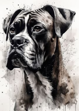 Boxer Dog Loyal Companion