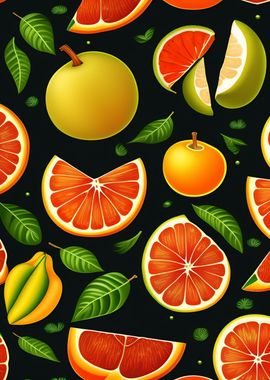 Oranges pattern