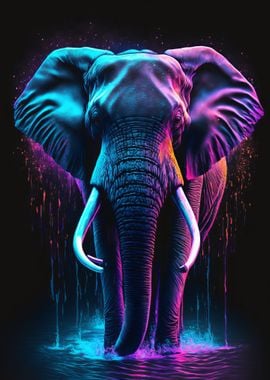 Abstract Elephant