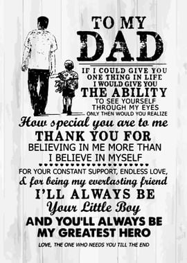 To My Dad From Son